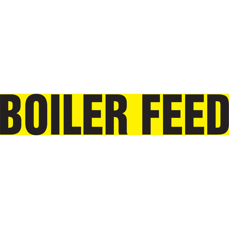 Snap Tite™ ""Boiler Feed"" Pipe Marker - SAV683
