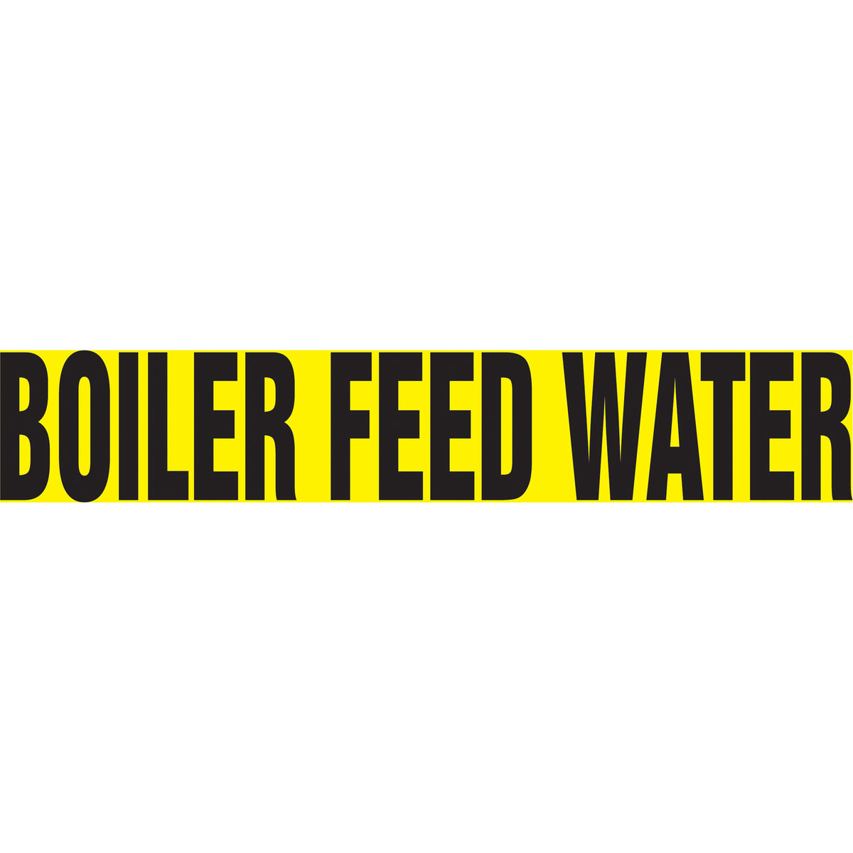 Snap Tite™ ""Boiler Feed Water"" Pipe Marker - SAV688