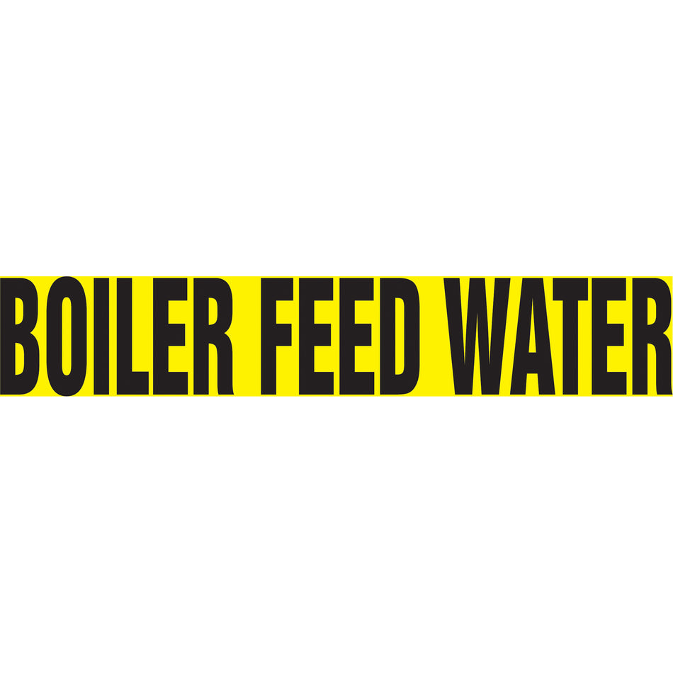 Snap Tite™ ""Boiler Feed Water"" Pipe Marker - SAV688