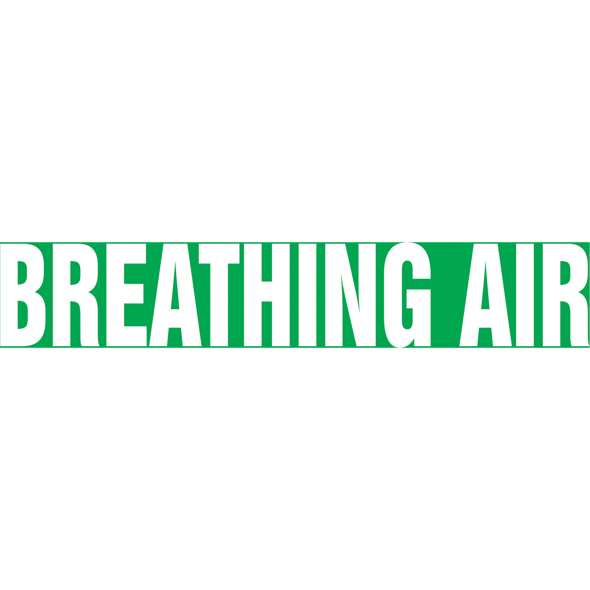 Snap Tite™ ""Breathing Air"" Pipe Marker - SAV693