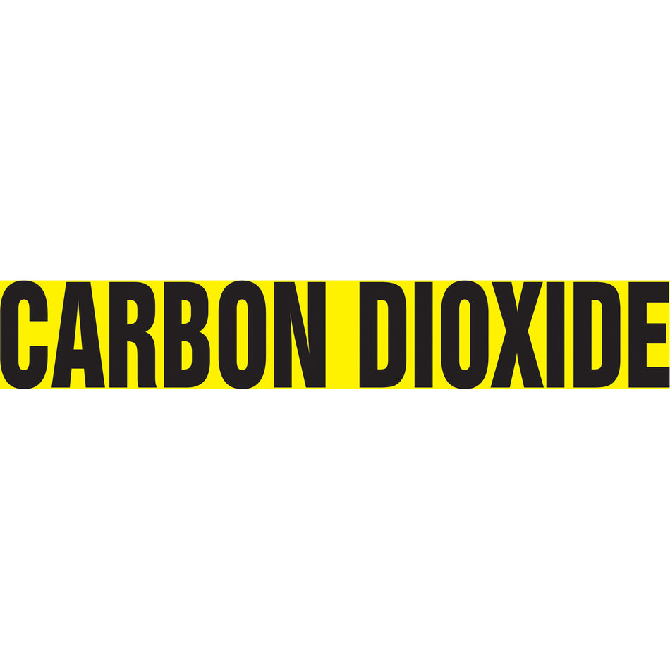 Snap Tite™ ""Carbon Dioxide"" Pipe Marker - SAV698