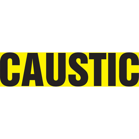 Snap Tite™ ""Caustic"" Pipe Marker - SAV703