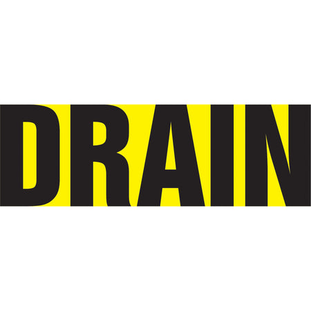 Snap Tite™ ""Drain"" Pipe Marker - SAV838