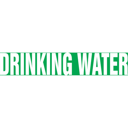 Snap Tite™ ""Drinking Water"" Pipe Marker - SAV843