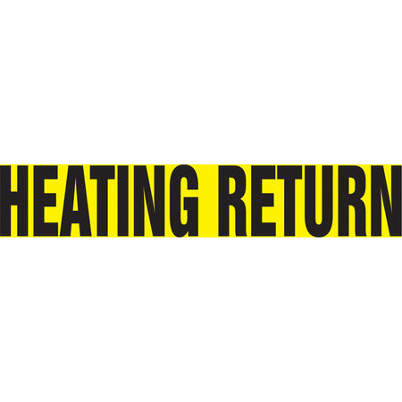Snap Tite™ ""Heating Return"" Pipe Marker - SAV923