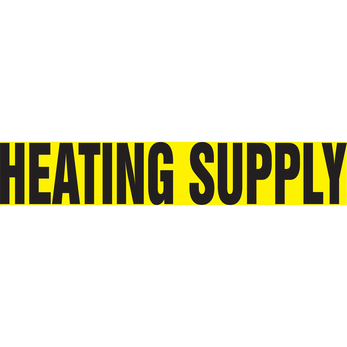 Snap Tite™ ""Heating Supply"" Pipe Marker - SAV928