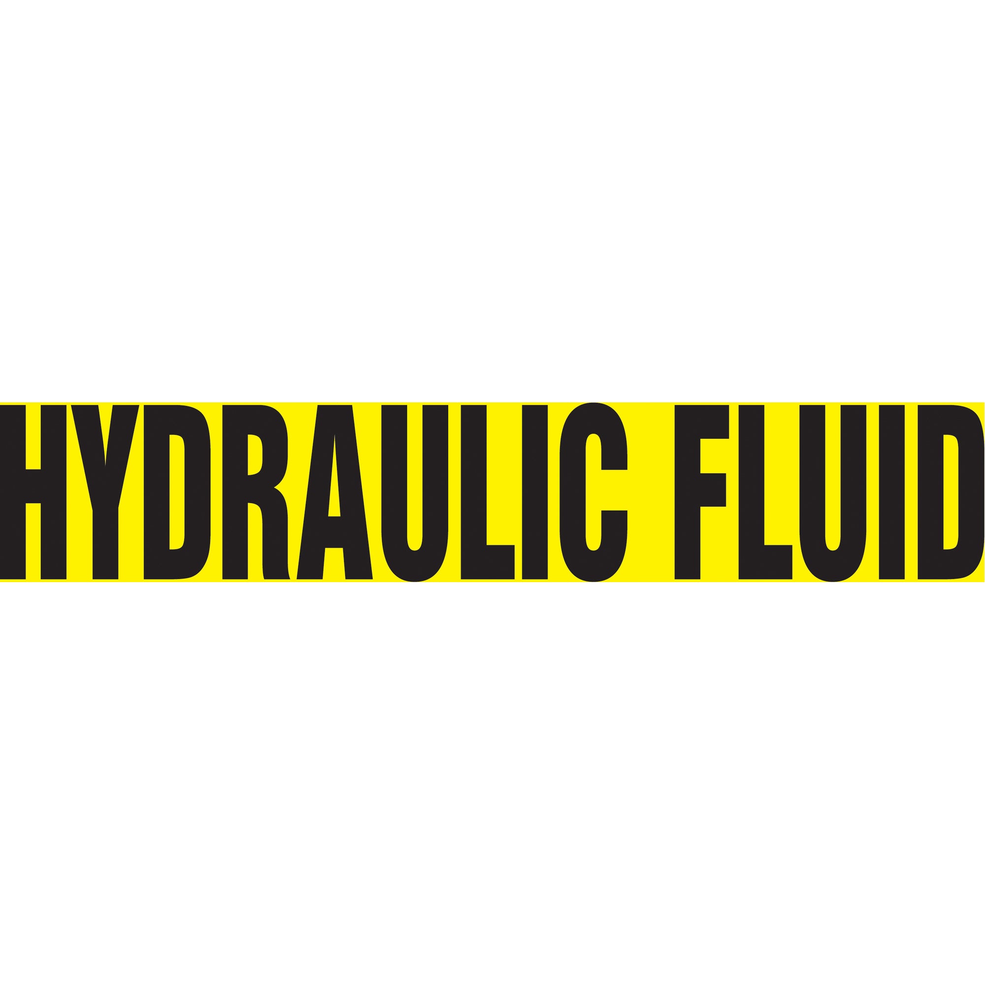 Snap Tite™ ""Hydraulic Fluid"" Pipe Marker - SAV978