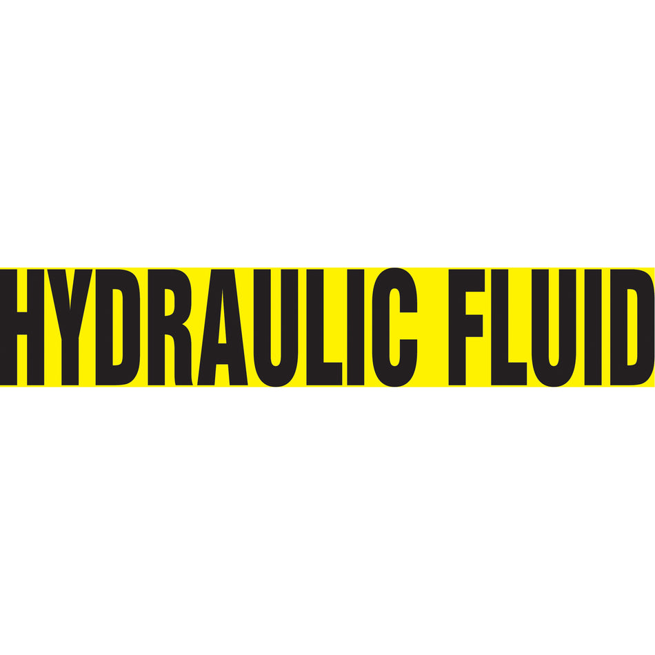 Snap Tite™ ""Hydraulic Fluid"" Pipe Marker - SAV978