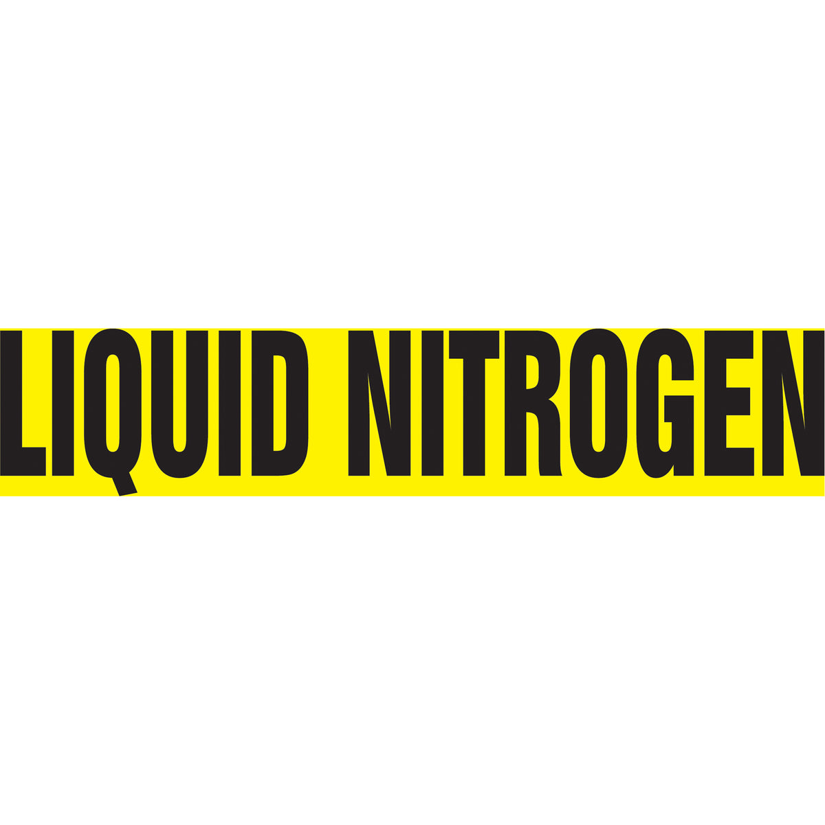 Snap Tite™ ""Liquid Nitrogen"" Pipe Marker - SAW024
