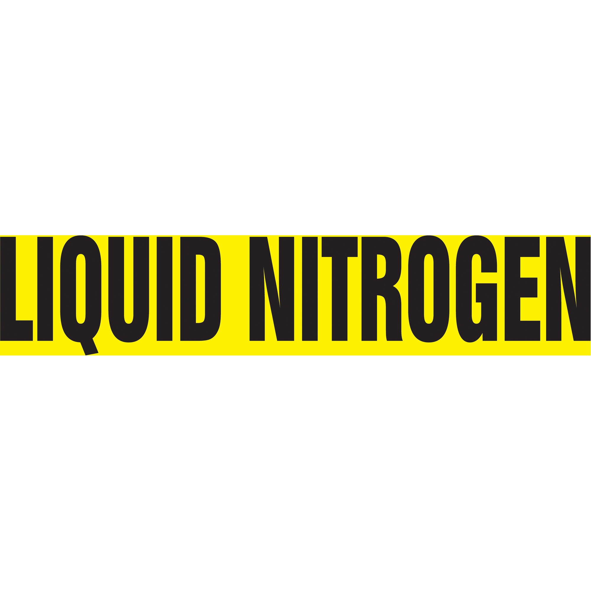 Snap Tite™ ""Liquid Nitrogen"" Pipe Marker - SAW024