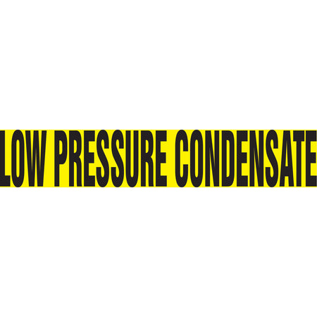 Snap Tite™ ""Low Pressure Condensate"" Pipe Marker - SAW029