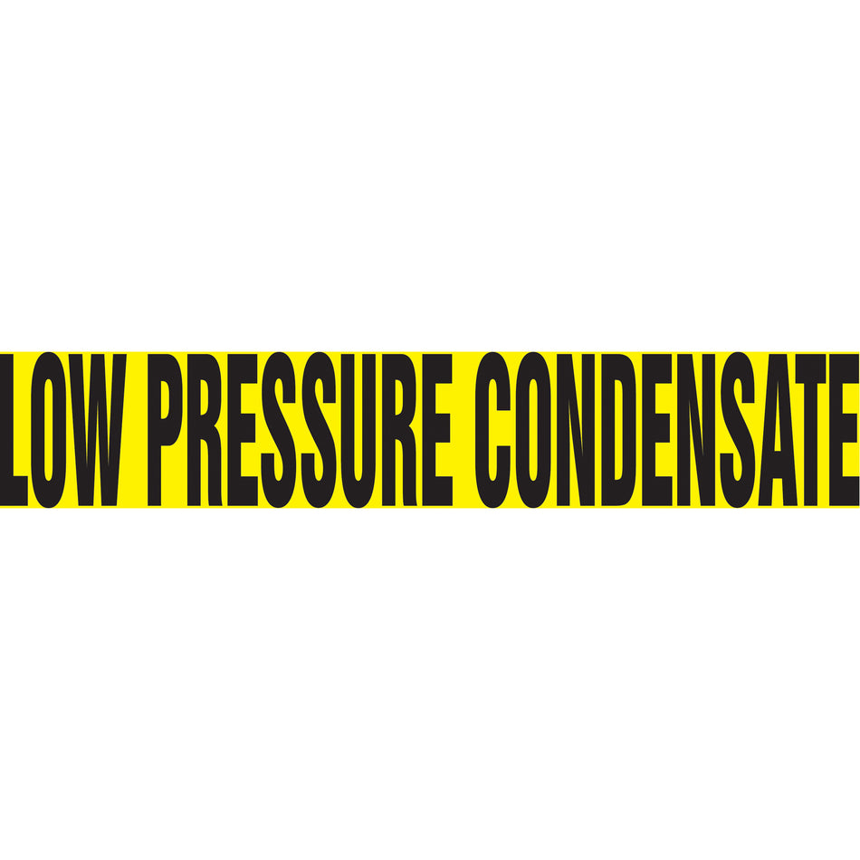 Snap Tite™ ""Low Pressure Condensate"" Pipe Marker - SAW029