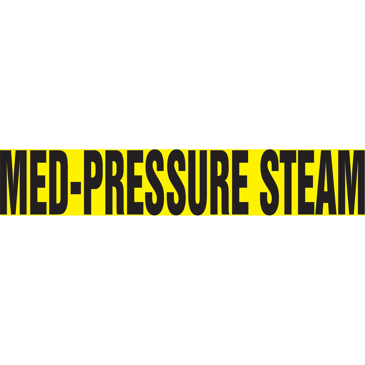 Snap Tite™ ""Med-Presure Steam"" Pipe Marker - SAW049