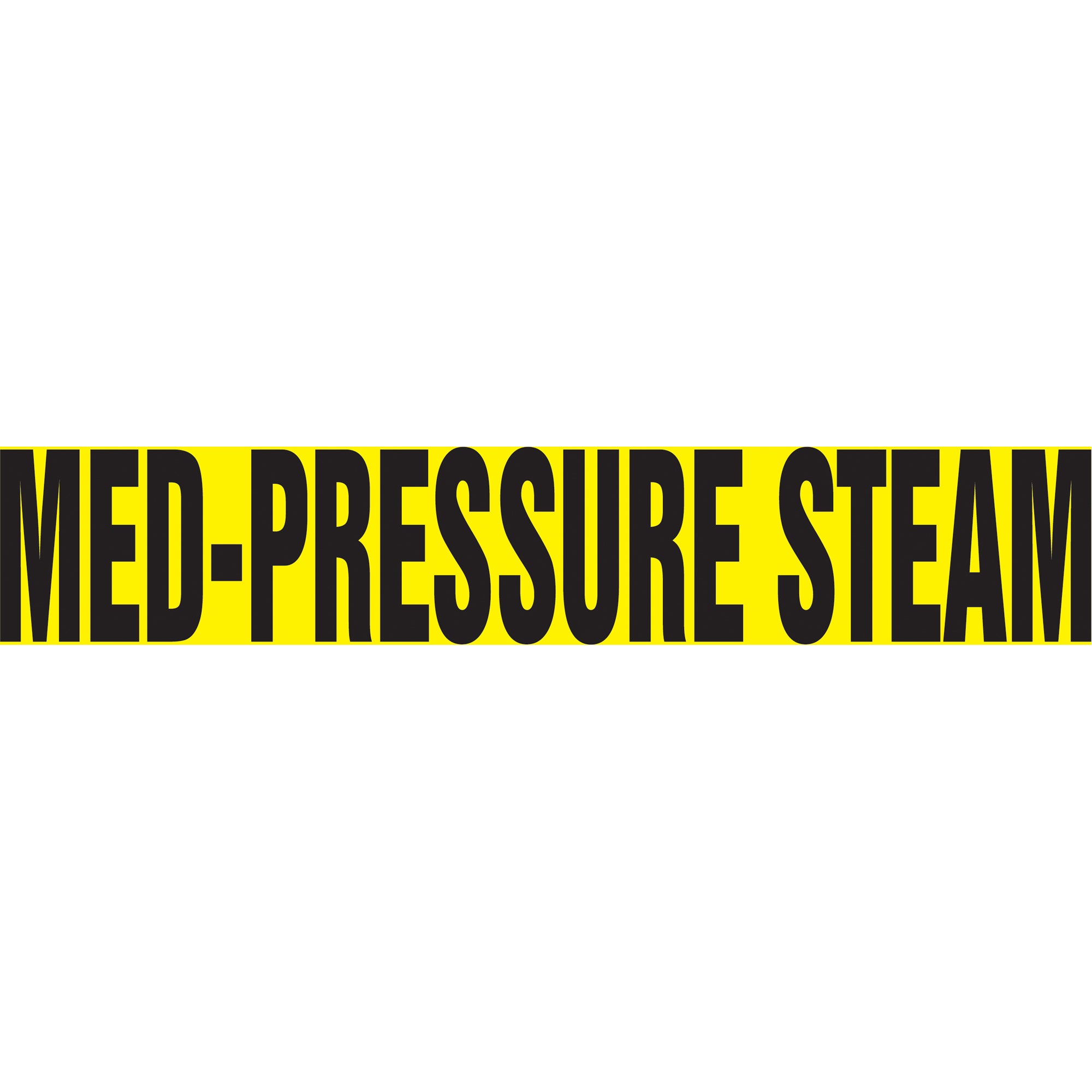Snap Tite™ ""Med-Presure Steam"" Pipe Marker - SAW049
