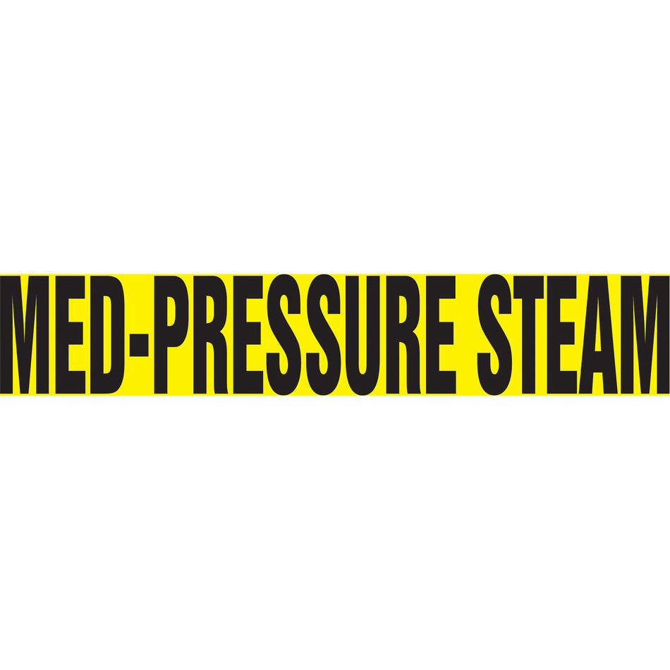 Snap Tite™ ""Med-Presure Steam"" Pipe Marker - SAW049