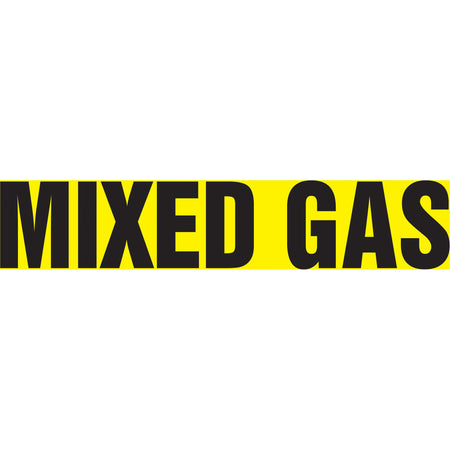 Snap Tite™ ""Mixed Gas"" Pipe Marker - SAW054