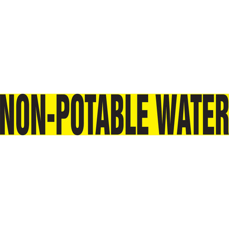 Snap Tite™ ""Non-Potable Water"" Pipe Marker - SAW074