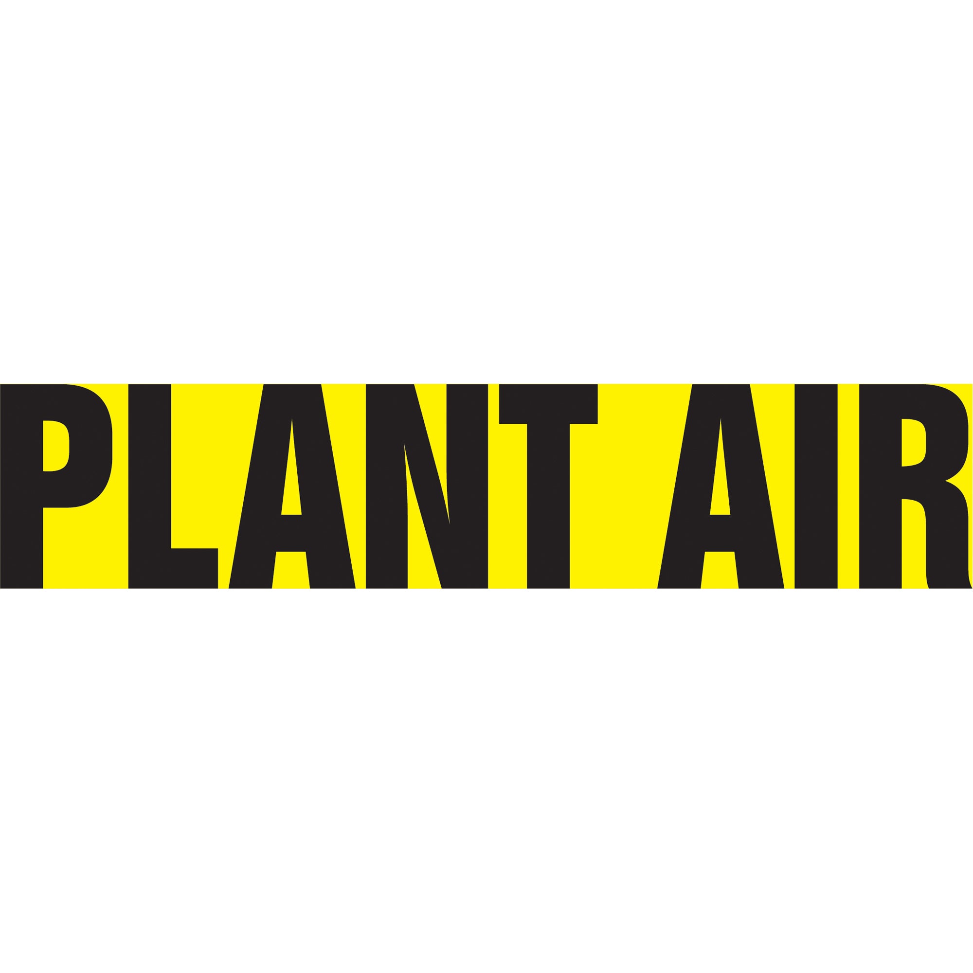 Snap Tite™ ""Plant Air"" Pipe Marker - SAW099