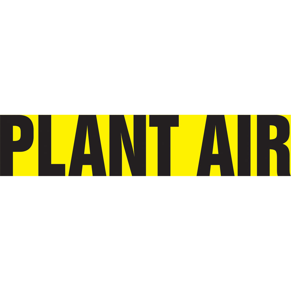 Snap Tite™ ""Plant Air"" Pipe Marker - SAW099