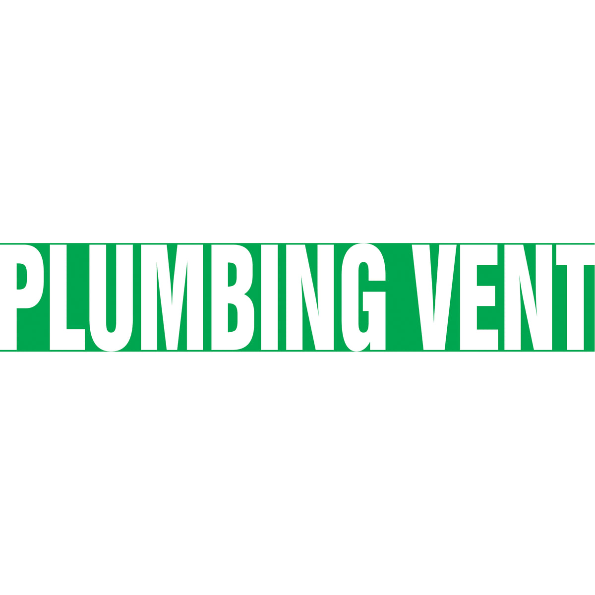 Snap Tite™ ""Plumbing Vent"" Pipe Marker - SAW109