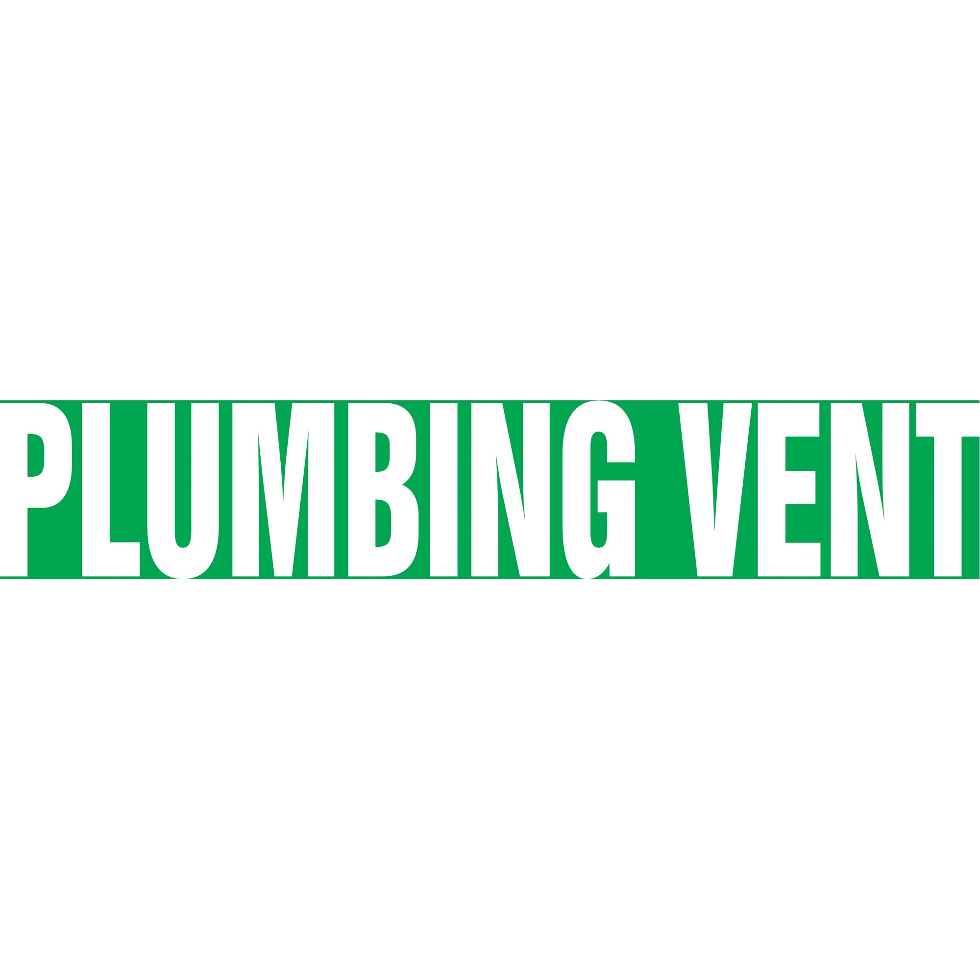 Snap Tite™ ""Plumbing Vent"" Pipe Marker - SAW109