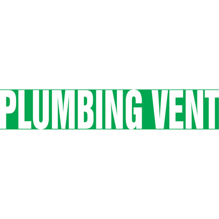 Snap Tite™ ""Plumbing Vent"" Pipe Marker - SAW109