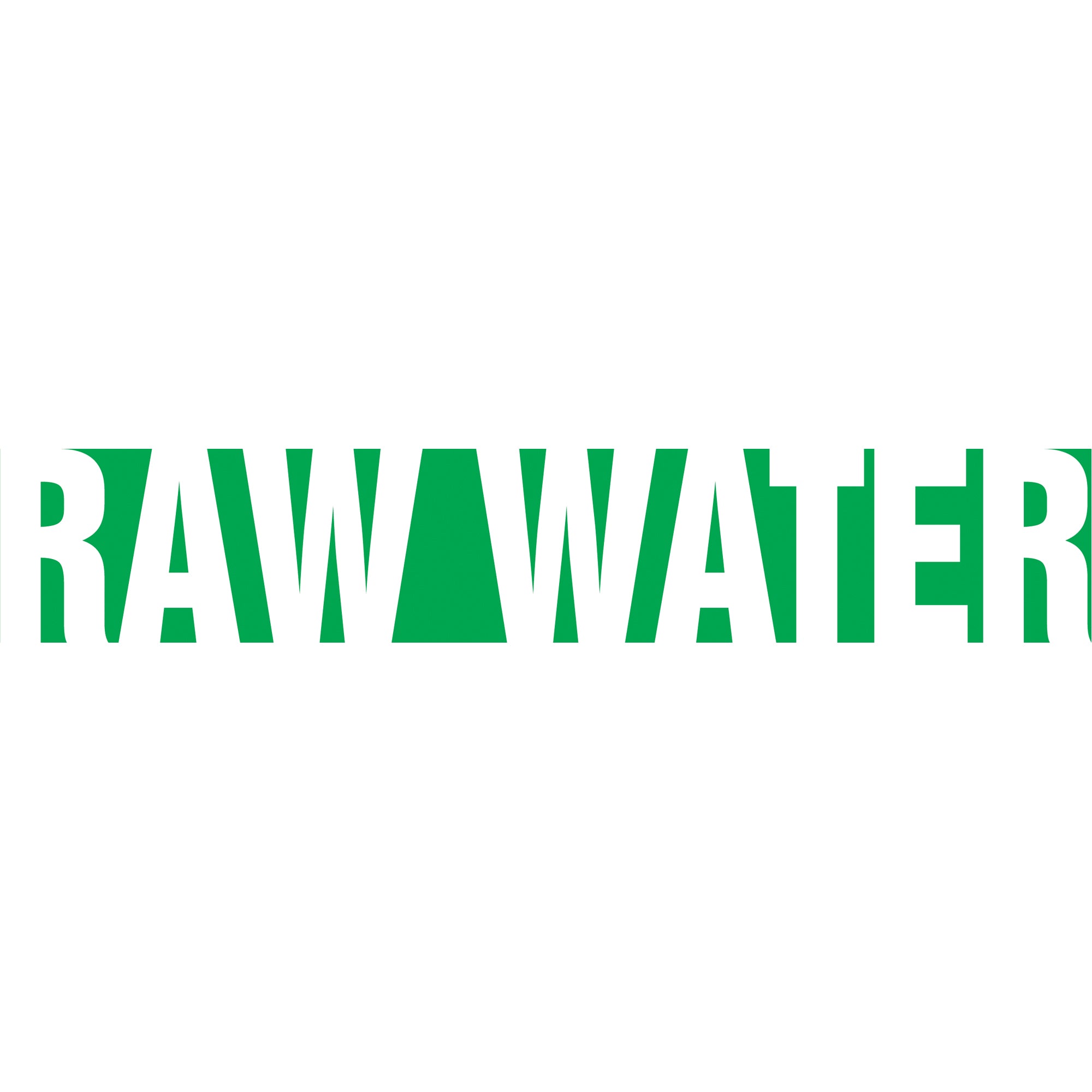 Snap Tite™ ""Raw Water"" Pipe Marker - SAW144