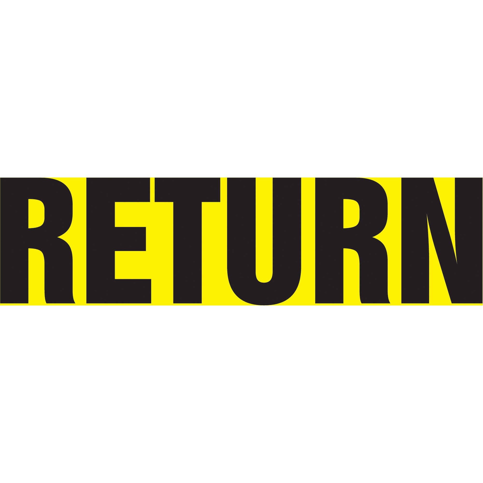 Snap Tite™ ""Return"" Pipe Marker - SAW149