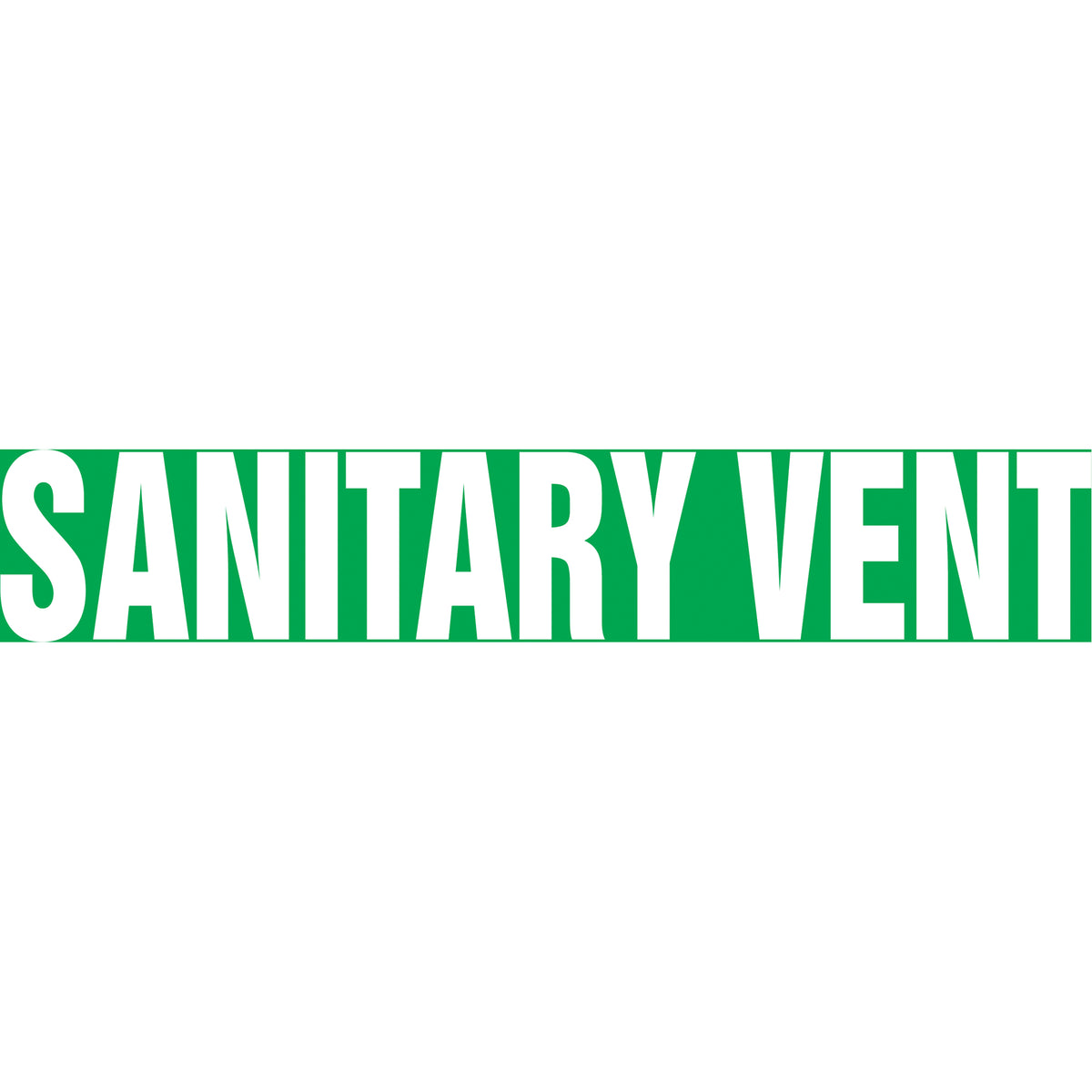 Snap Tite™ ""Sanitary Vent"" Pipe Marker - SAW174