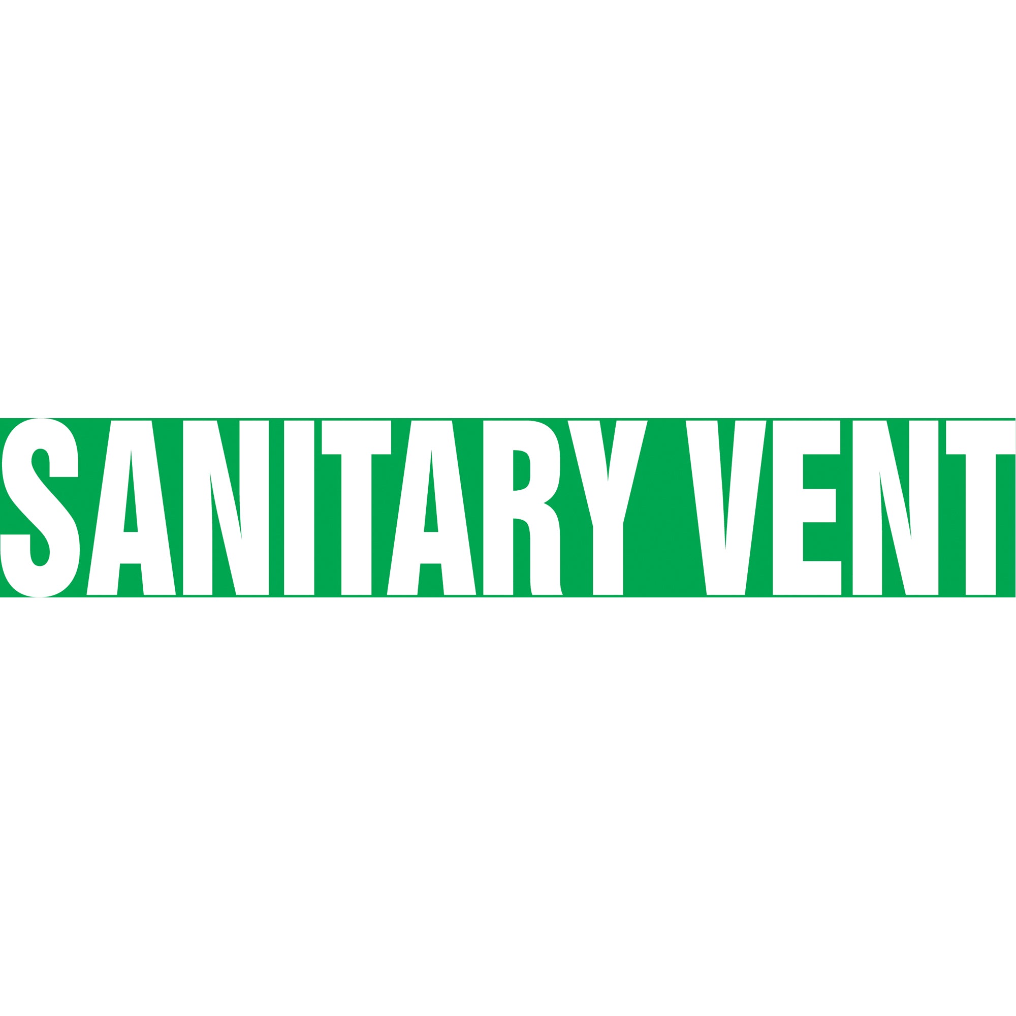 Snap Tite™ ""Sanitary Vent"" Pipe Marker - SAW174