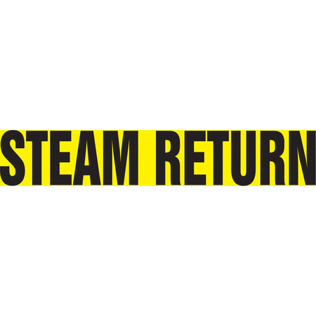 Snap Tite™ ""Steam Return"" Pipe Marker - SAW214