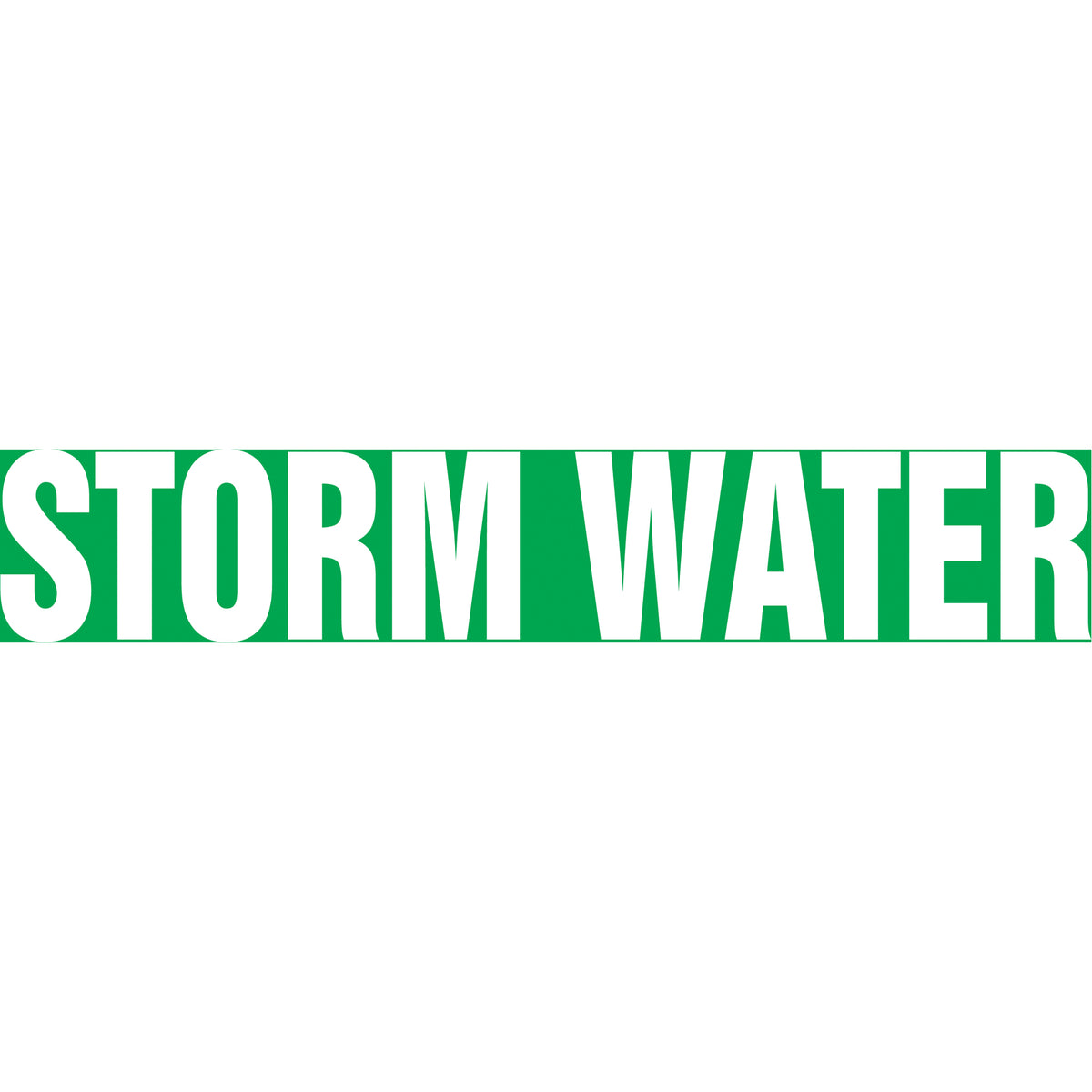Snap Tite™ ""Storm Water"" Pipe Marker - SAW224