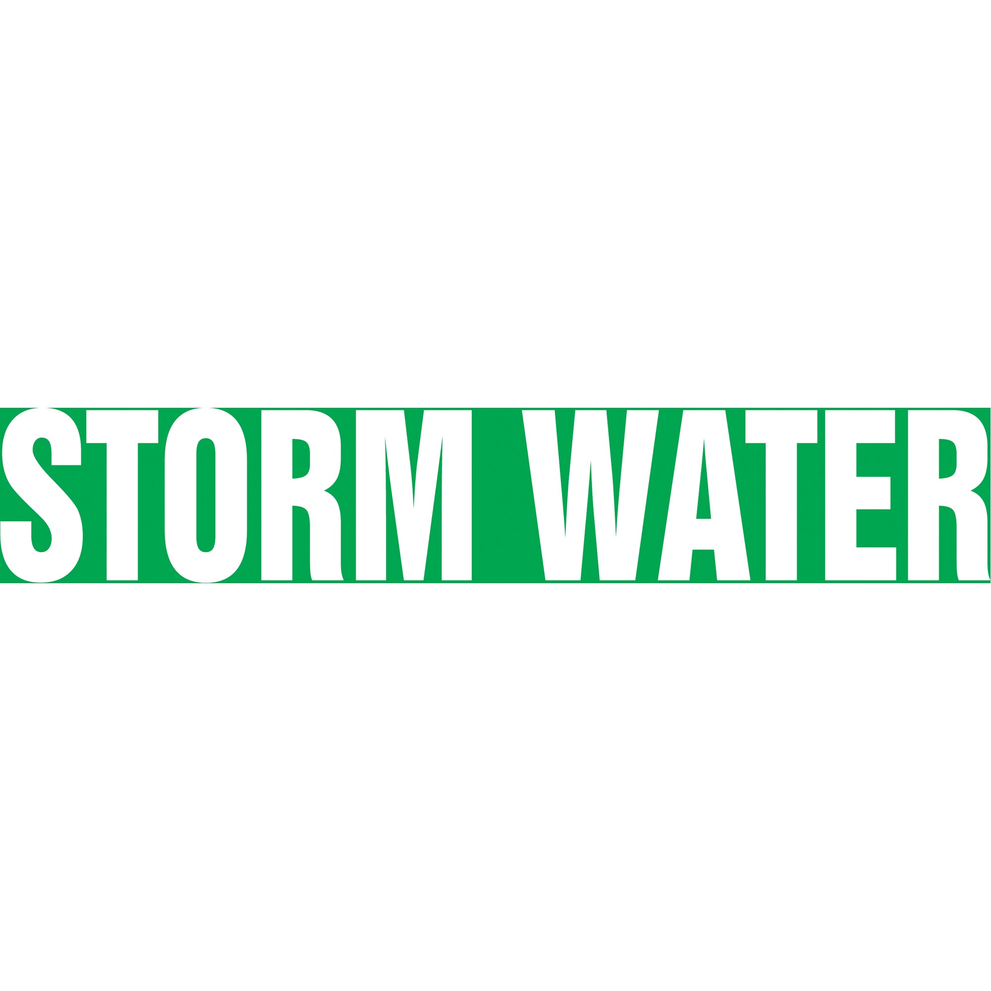 Snap Tite™ ""Storm Water"" Pipe Marker - SAW224
