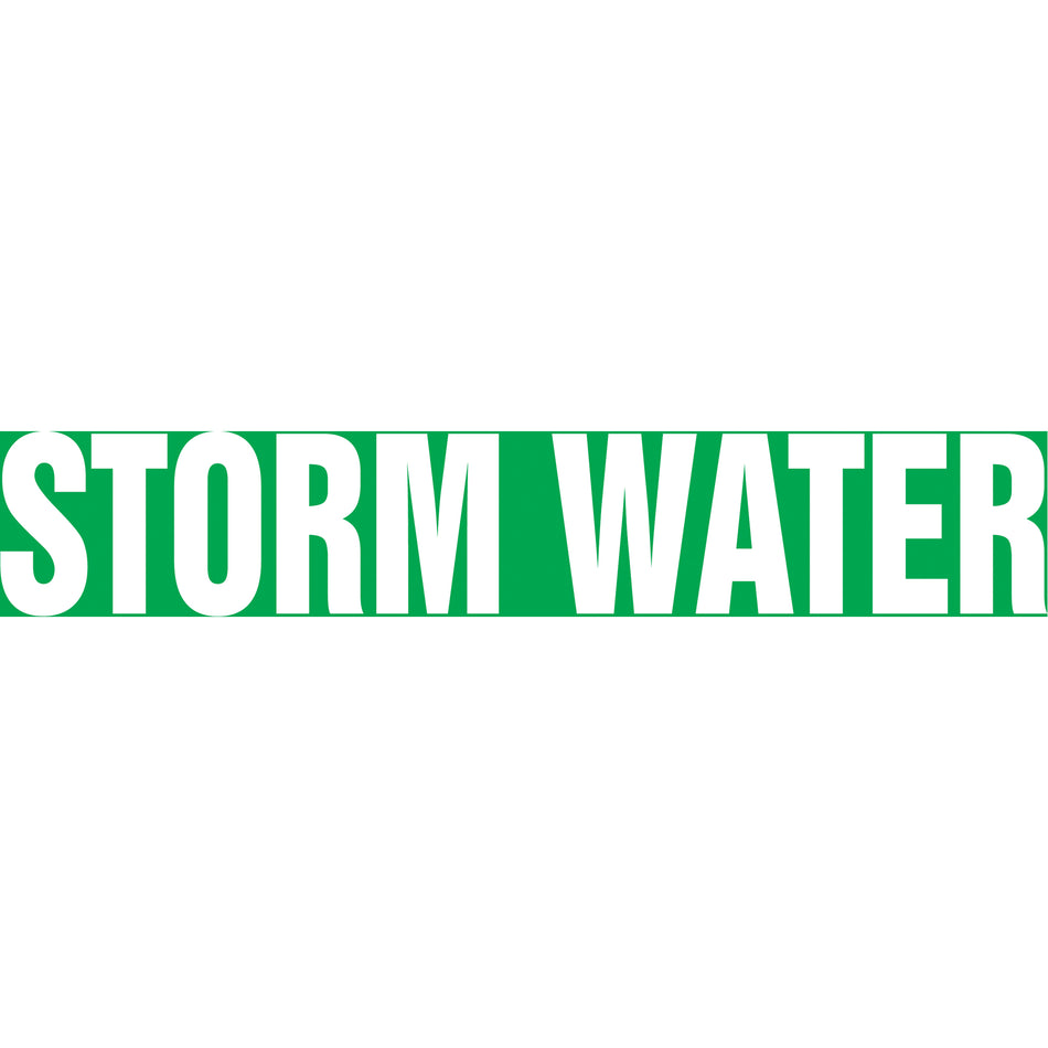 Snap Tite™ ""Storm Water"" Pipe Marker - SAW224