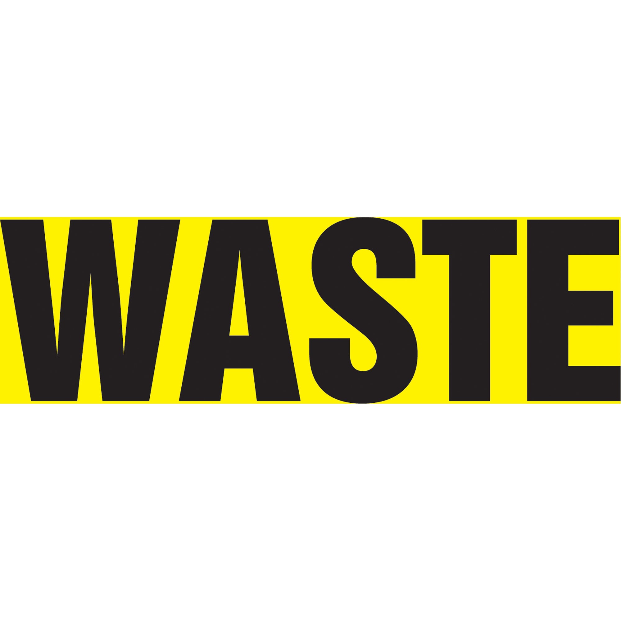 Snap Tite™ ""Waste"" Pipe Marker - SAW279