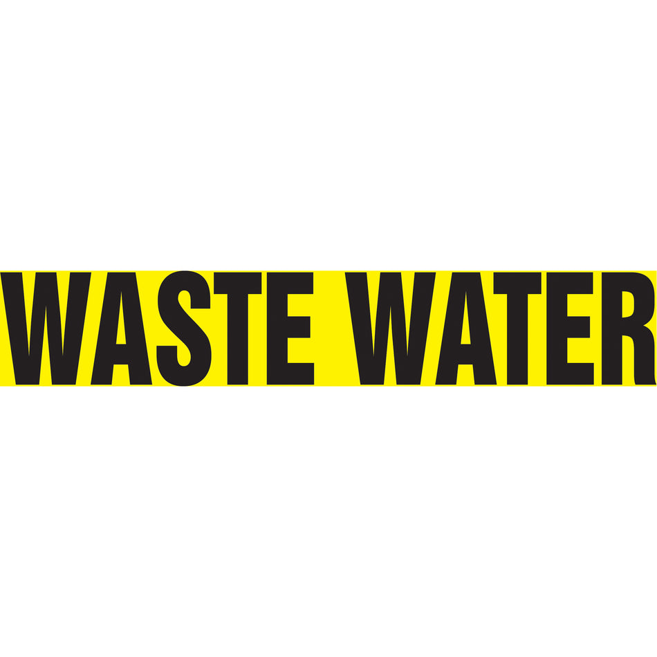 Snap Tite™ ""Waste Water"" Pipe Marker - SAW284