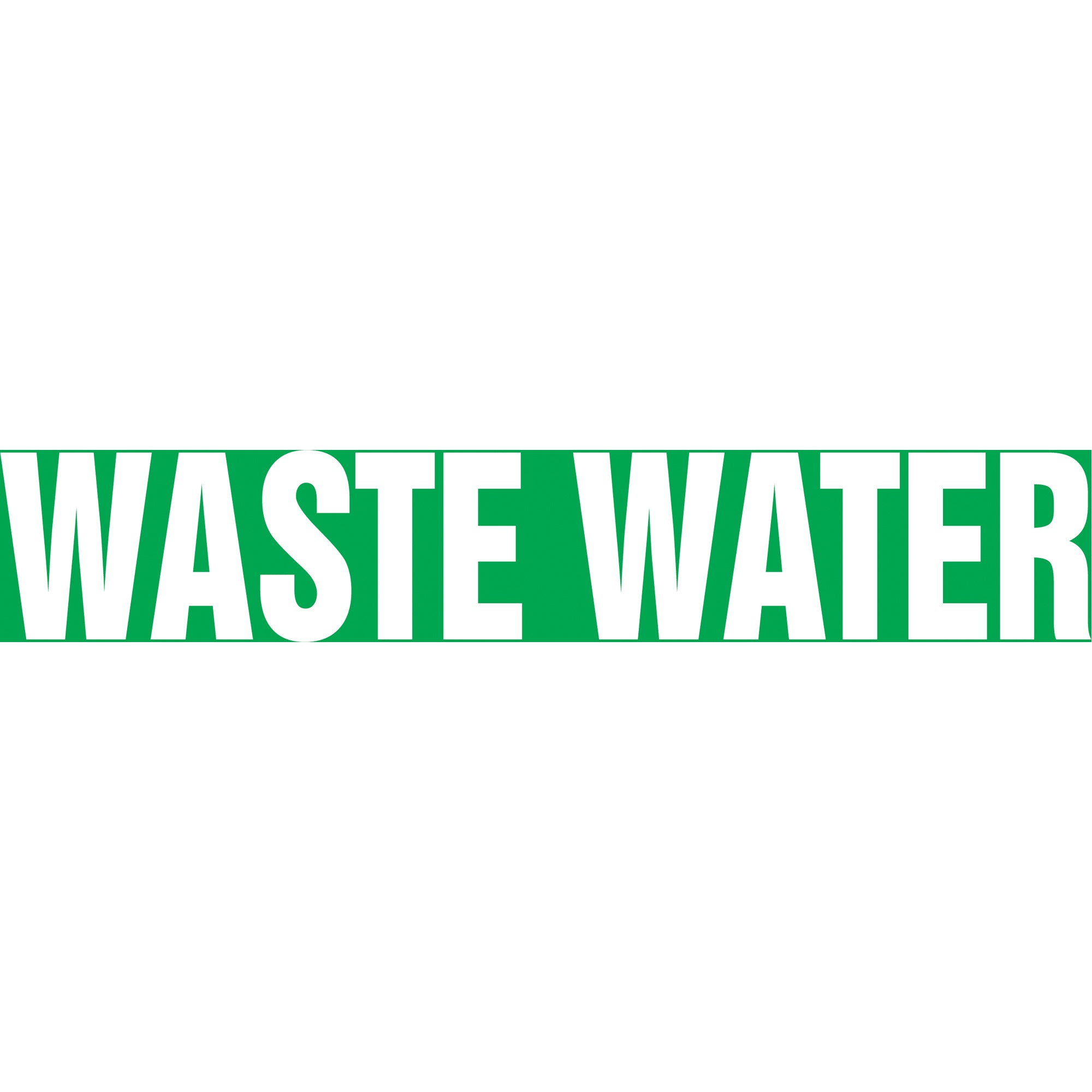 ""Waste Water"" Pipe Markers - SI590