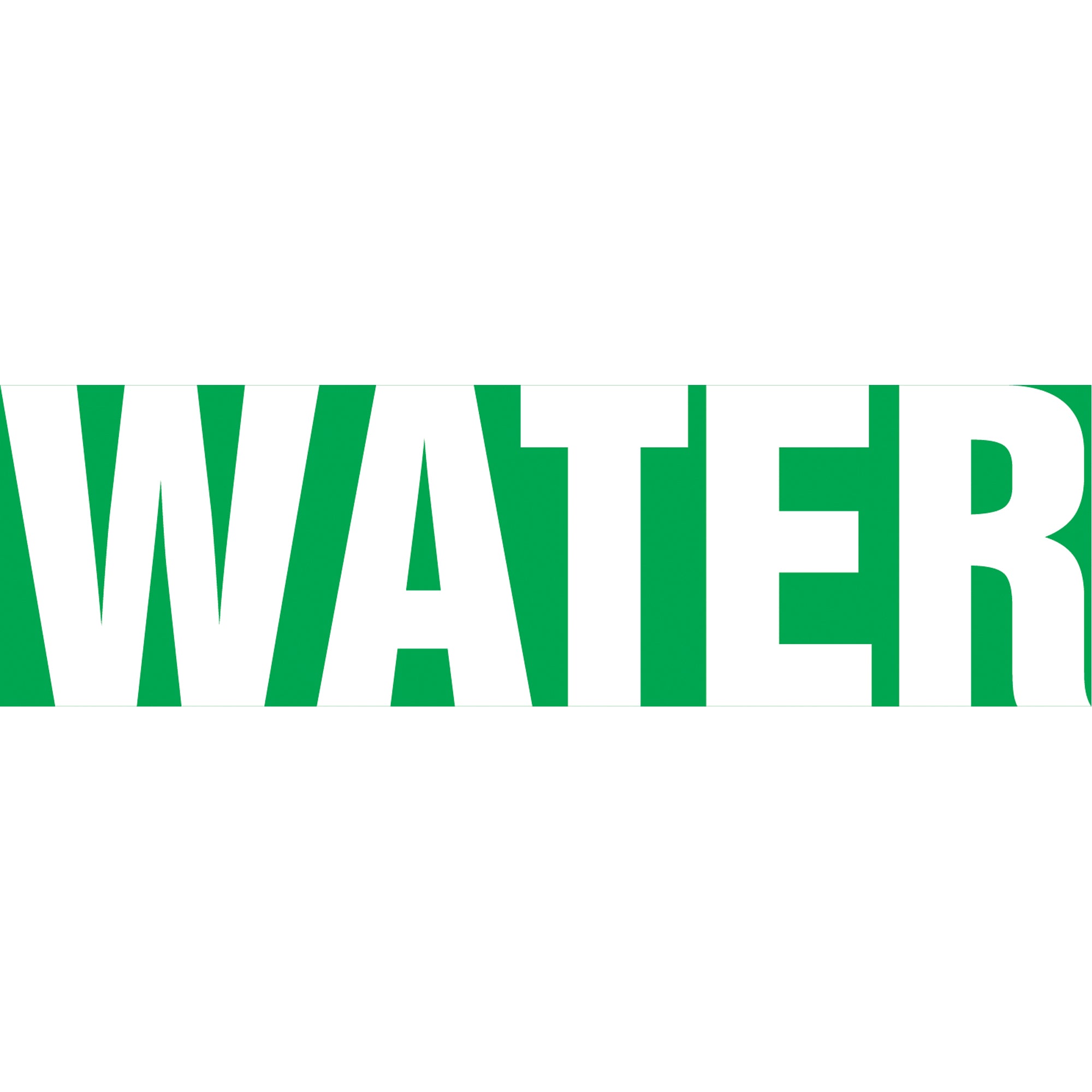 Snap Tite™ ""Water"" Pipe Marker - SAW294