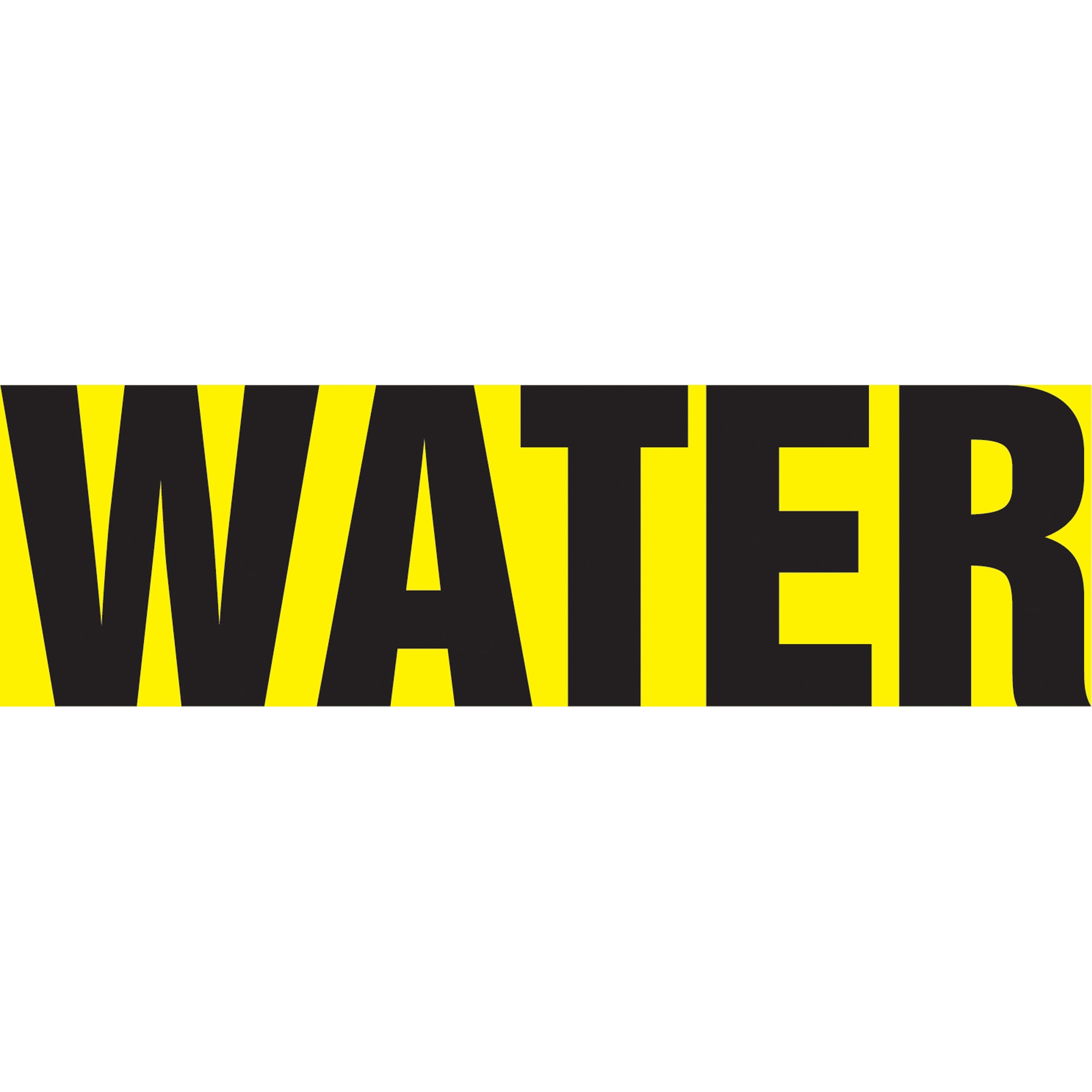 Snap Tite™ ""Water"" Pipe Markers - SAW299