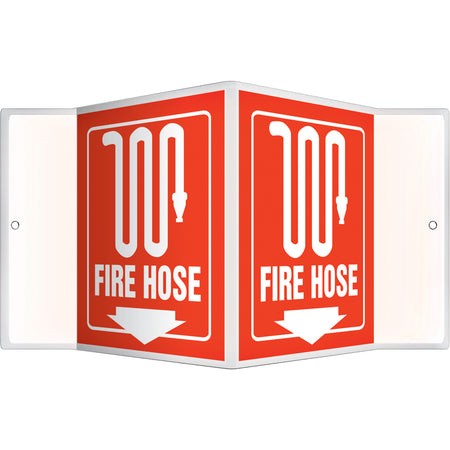 ""Fire Hose"" Projection™ Sign - SAW443