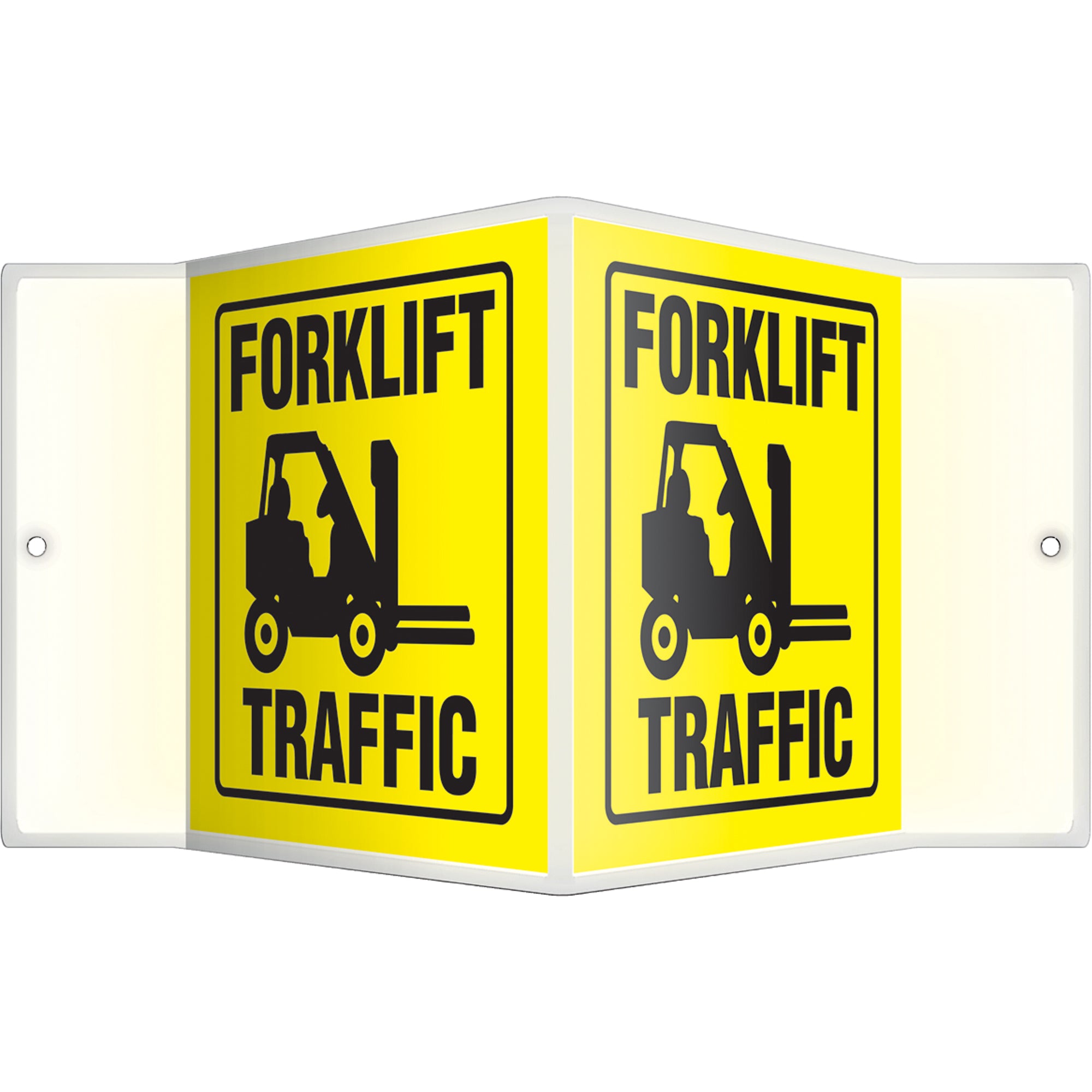 ""Forklift Traffic"" Projection™ Sign - SAW449
