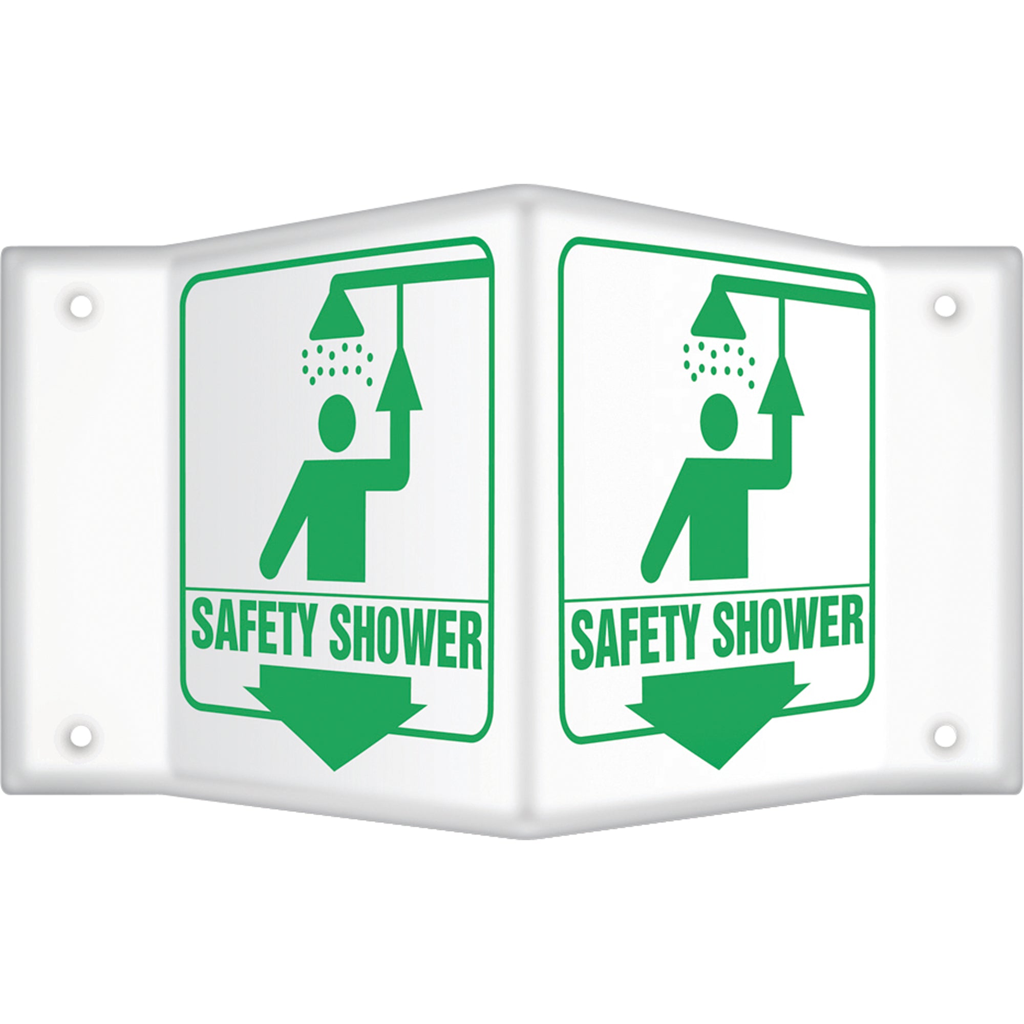 ""Safety Shower"" Projection™ Sign - SAW453