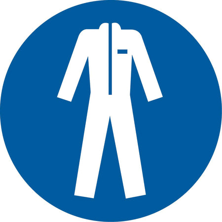 Wear Protective Clothing ISO Mandatory Safety Labels - SAX322