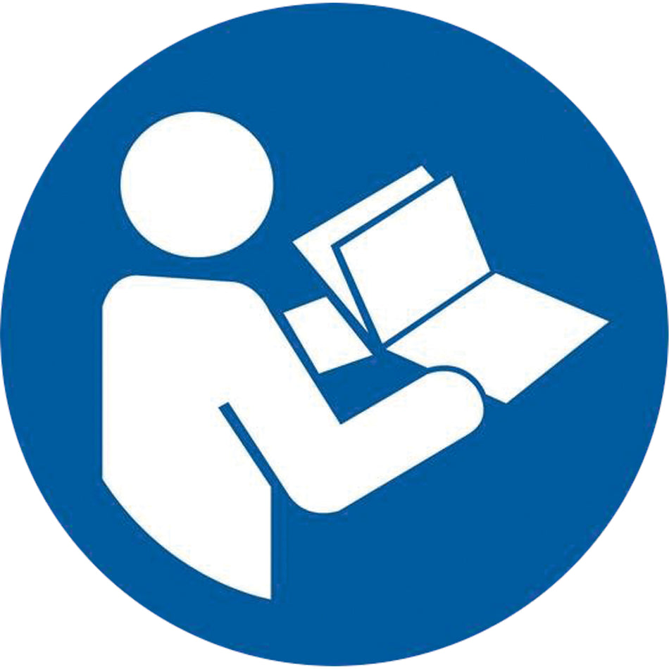 Consult Technical Manual for Proper Procedure ISO Mandatory Safety Labels - SAX336