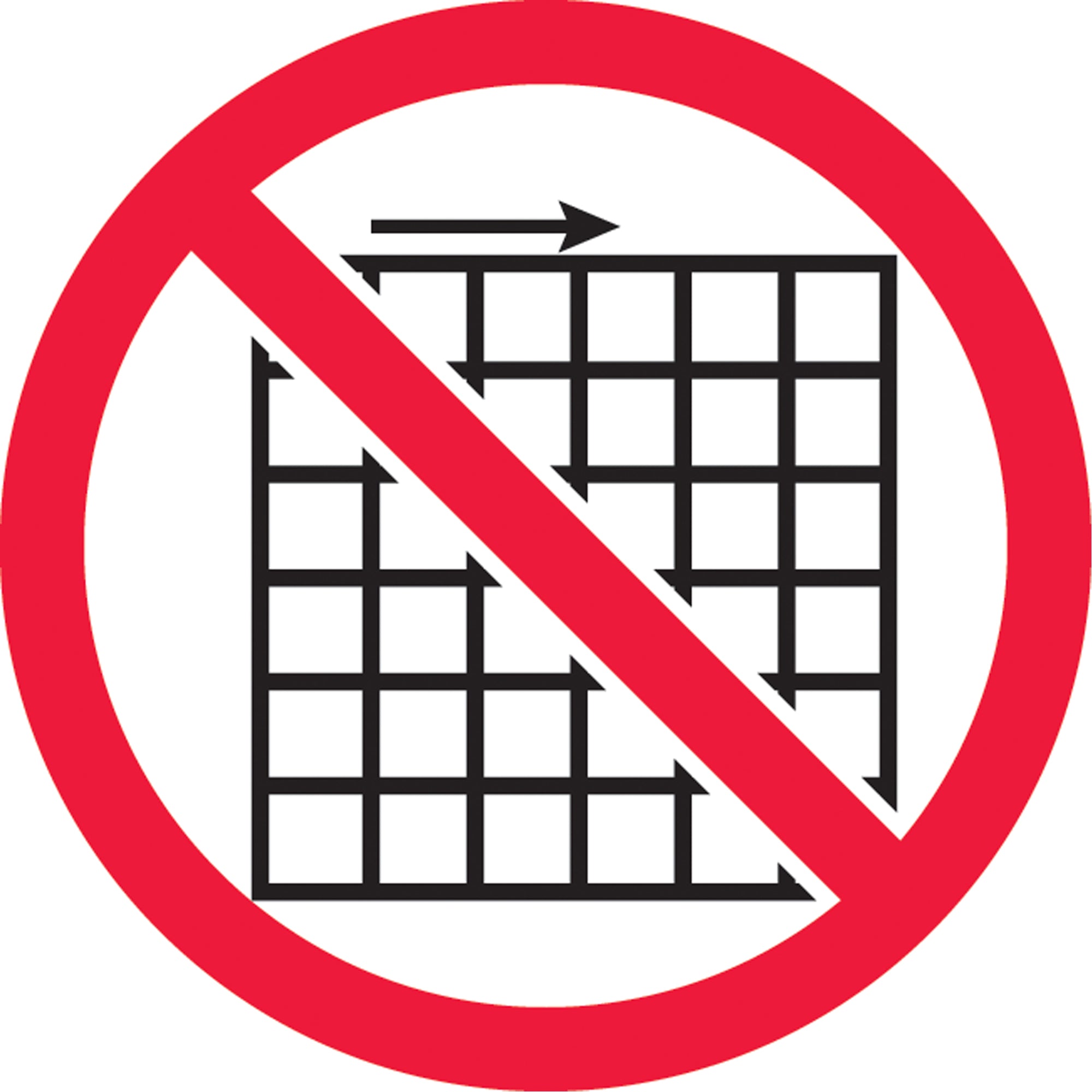 Do Not Remove Guard ISO Prohibition Safety Labels - SAX356