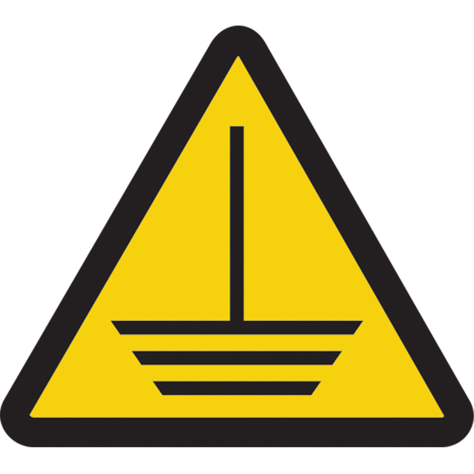 Electrical Ground Hazard ISO Warning Safety Labels - SAX412