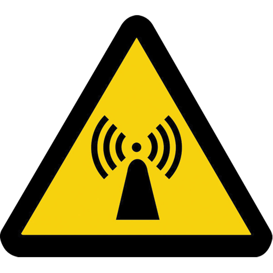 Non-Ionizing Radiation ISO Warning Safety Labels - SAX416