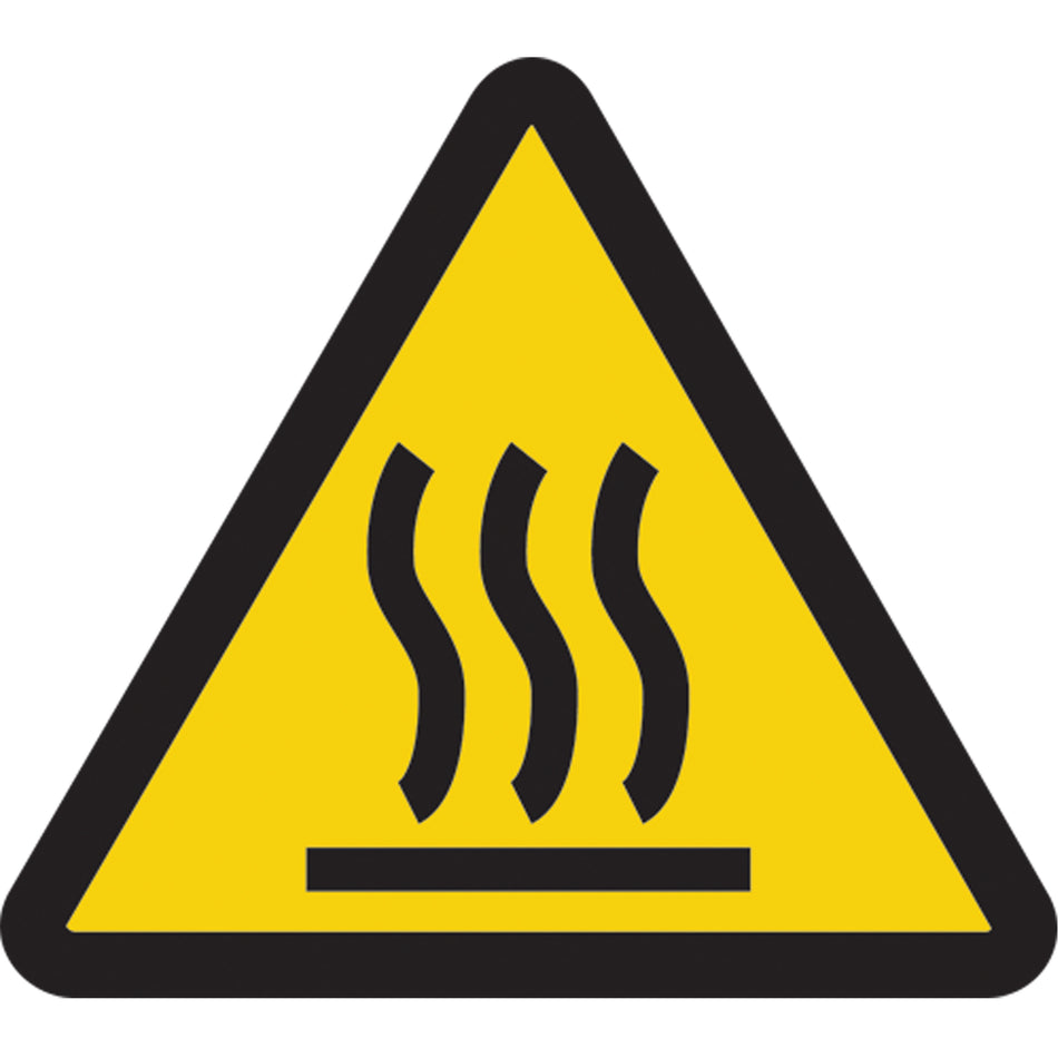 Hot Surface ISO Warning Safety Labels - SAX434