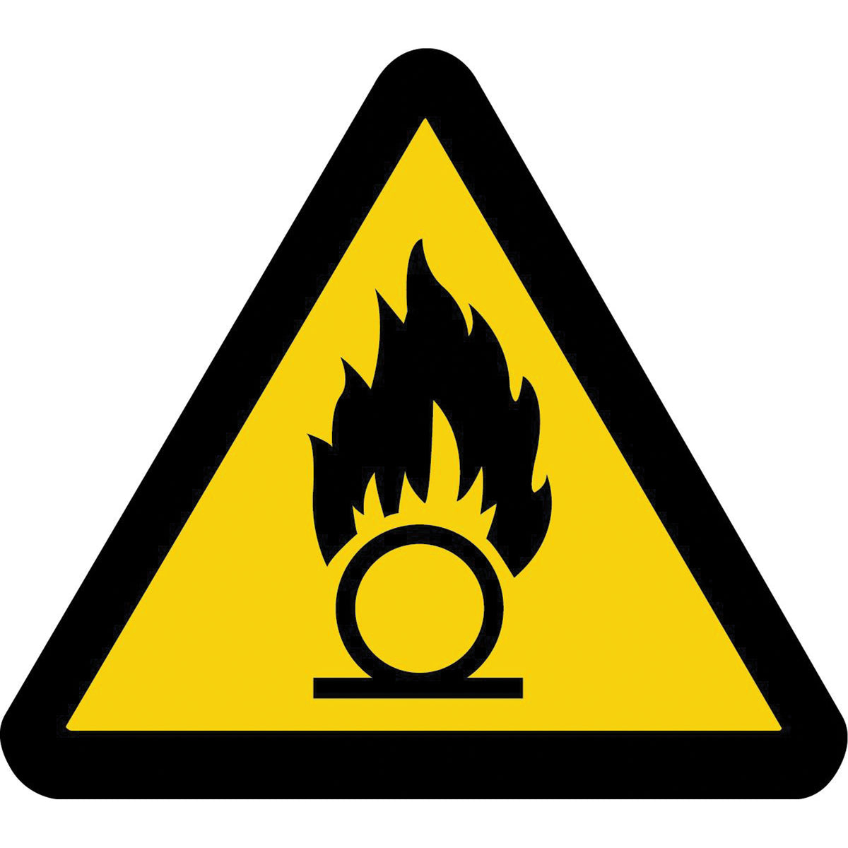 Oxidizing Substance ISO Warning Safety Labels - SAX436