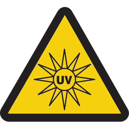 UV Light ISO Warning Safety Labels - SAX440